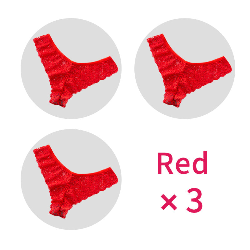 Thong lace lace panties - Leverage On Heroes Women Store