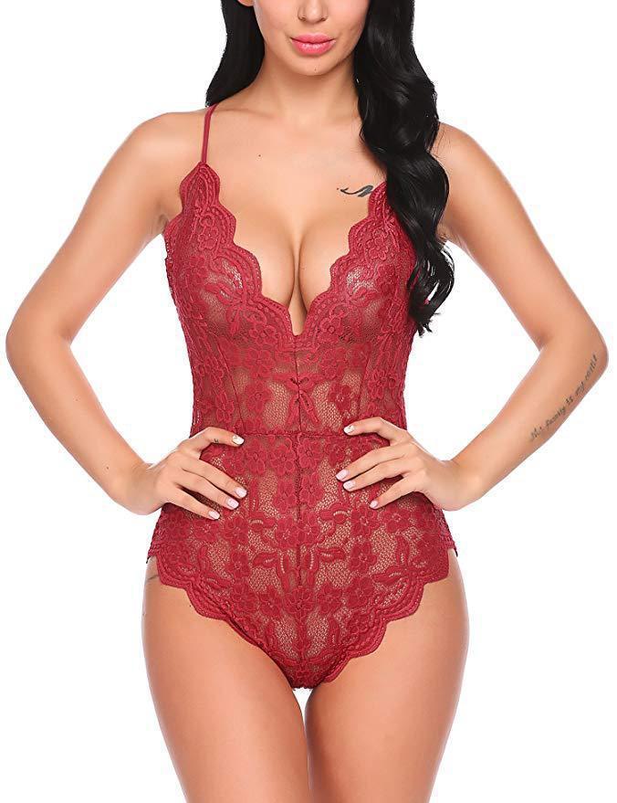 Lingerie Lace Coveralls - Leverage On Heroes Women Store