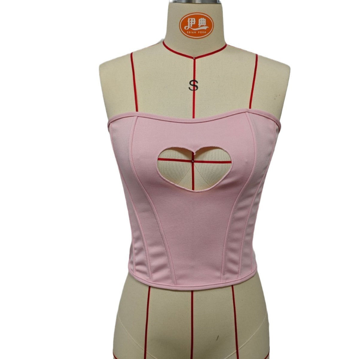 Love Fishbone Corset Hollow Out Shapewear - Leverage On Heroes Women Store