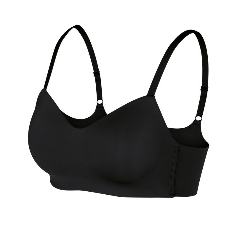 Ladies Unwired One Piece Seamless Glossy Push Up Bra - Leverage On Heroes Women Store