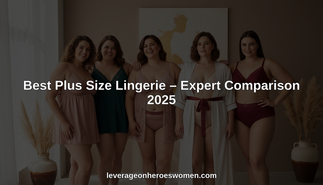 best plus size lingerie hero header image