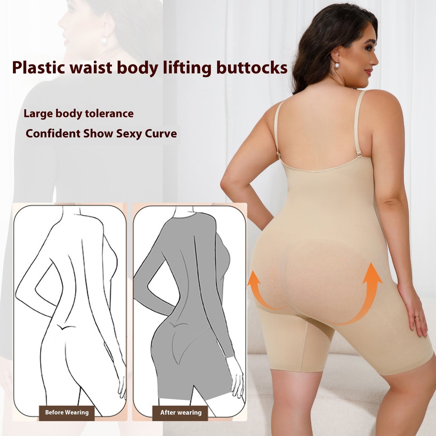 Shapewear With Integrated Hip Circumference - Leverage On Heroes Women Store