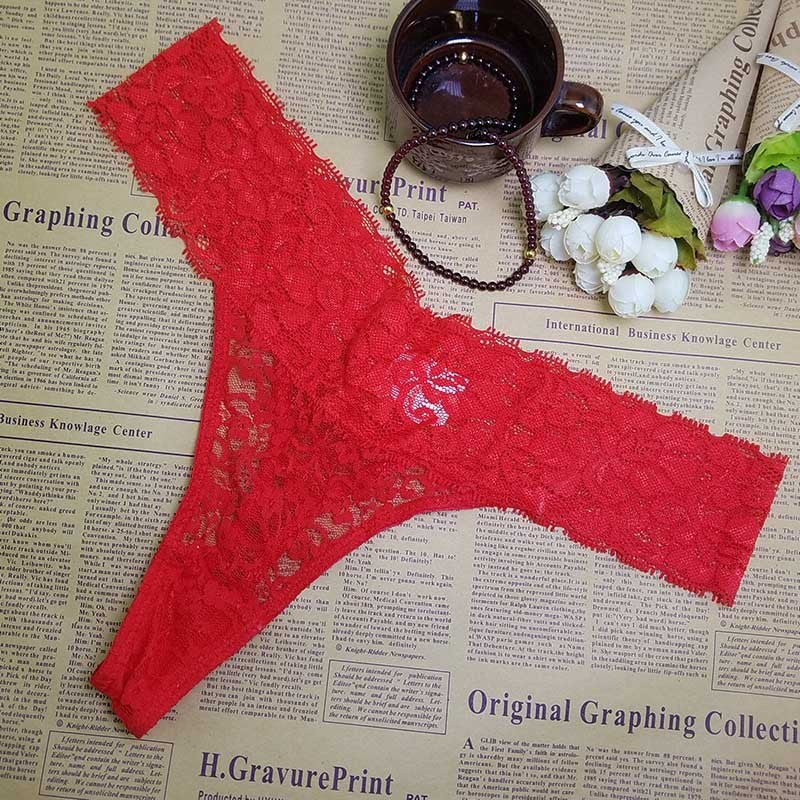 Women's Lace Thong - Leverage On Heroes Women Store