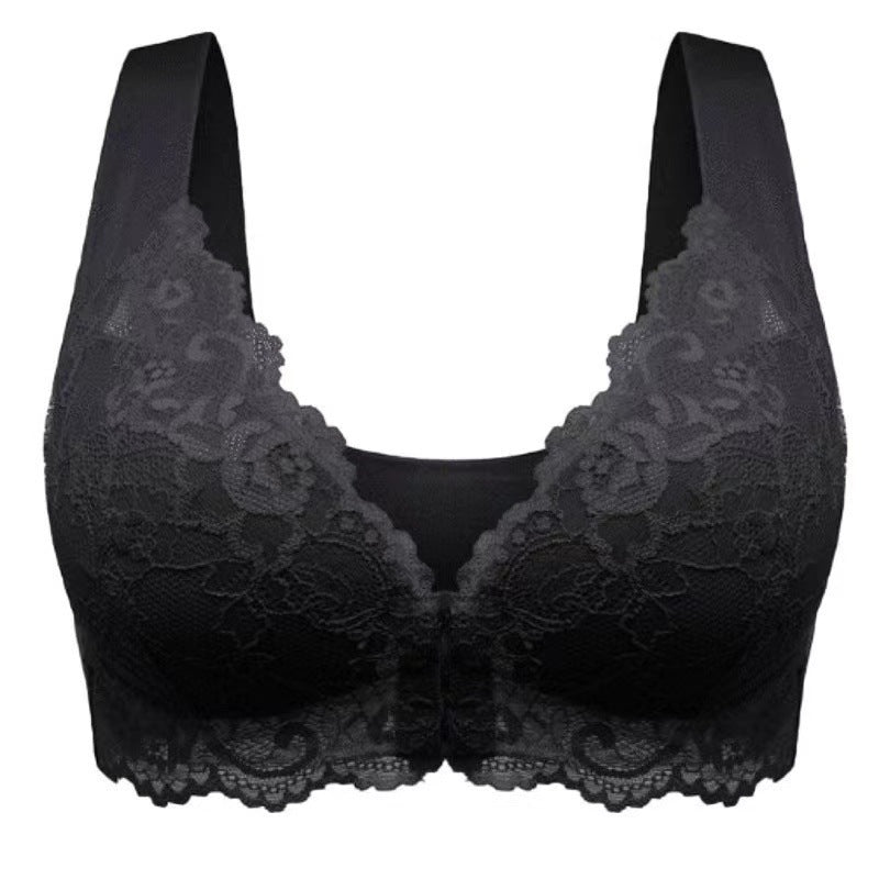 Plus Size Push Up Bras Breathable Women's Lace - Leverage On Heroes Women Store