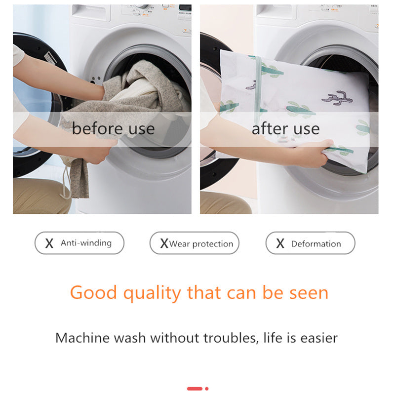 Mesh Wash Laundry Clothes Bag – Protective Laundry Organizer