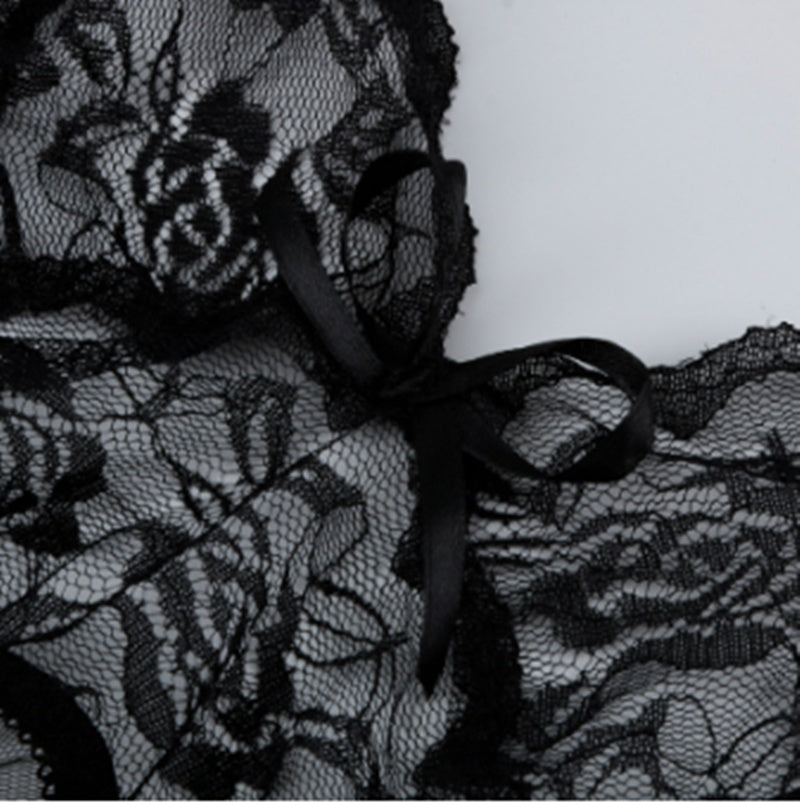 Sexy Lingerie Sexy Lingerie Front Slit Nightdress - Leverage On Heroes Women Store