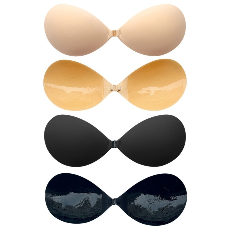 Thickened Seamless Push Up Small Breast Size Exaggerating Bra Silicone Nipple Sticker - Leverage On Heroes Women Store