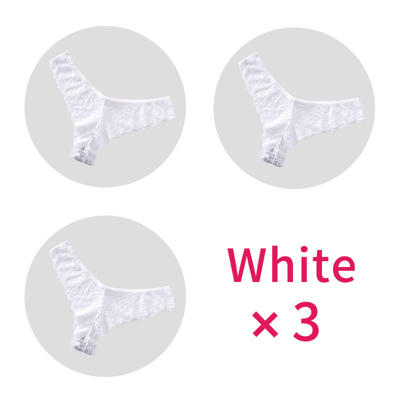 Thong lace lace panties - Leverage On Heroes Women Store