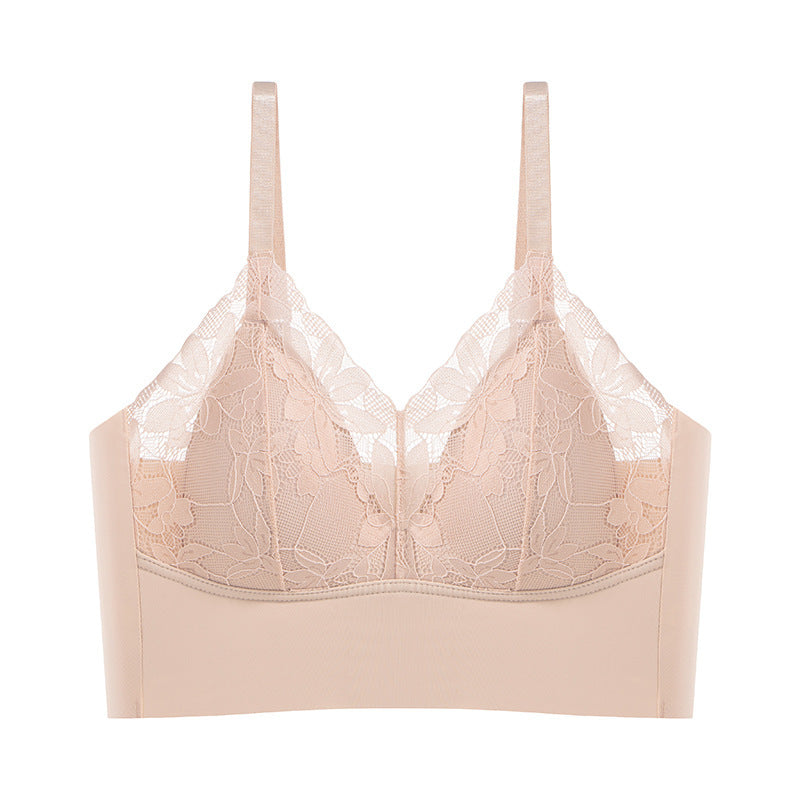 Body Shaping Vest Fitness Push Up Lace Latex Bra - Leverage On Heroes Women Store