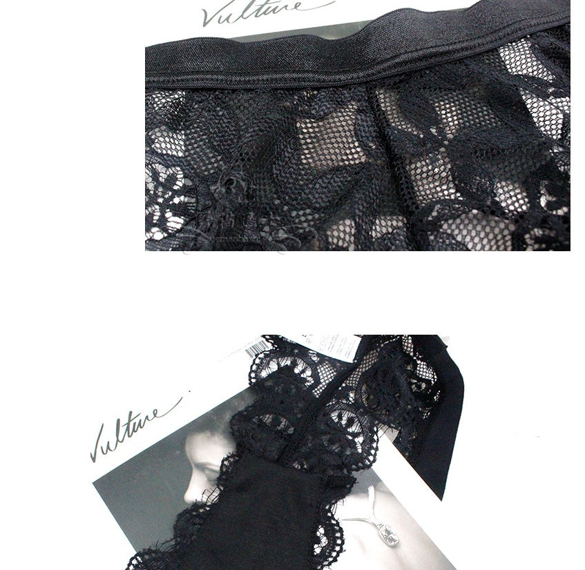 Bowknot lace thong - Leverage On Heroes Women Store