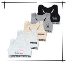 Children's Girl Bra Cotton Vest Underwear 8-16 Years Old 12 Developmental Girls - Leverage On Heroes Women Store