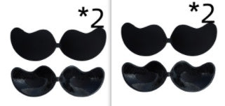 Invisible Push Up Bra Backless Strapless Bra Seamless Front Closure Bralette Underwear - Leverage On Heroes Women Store