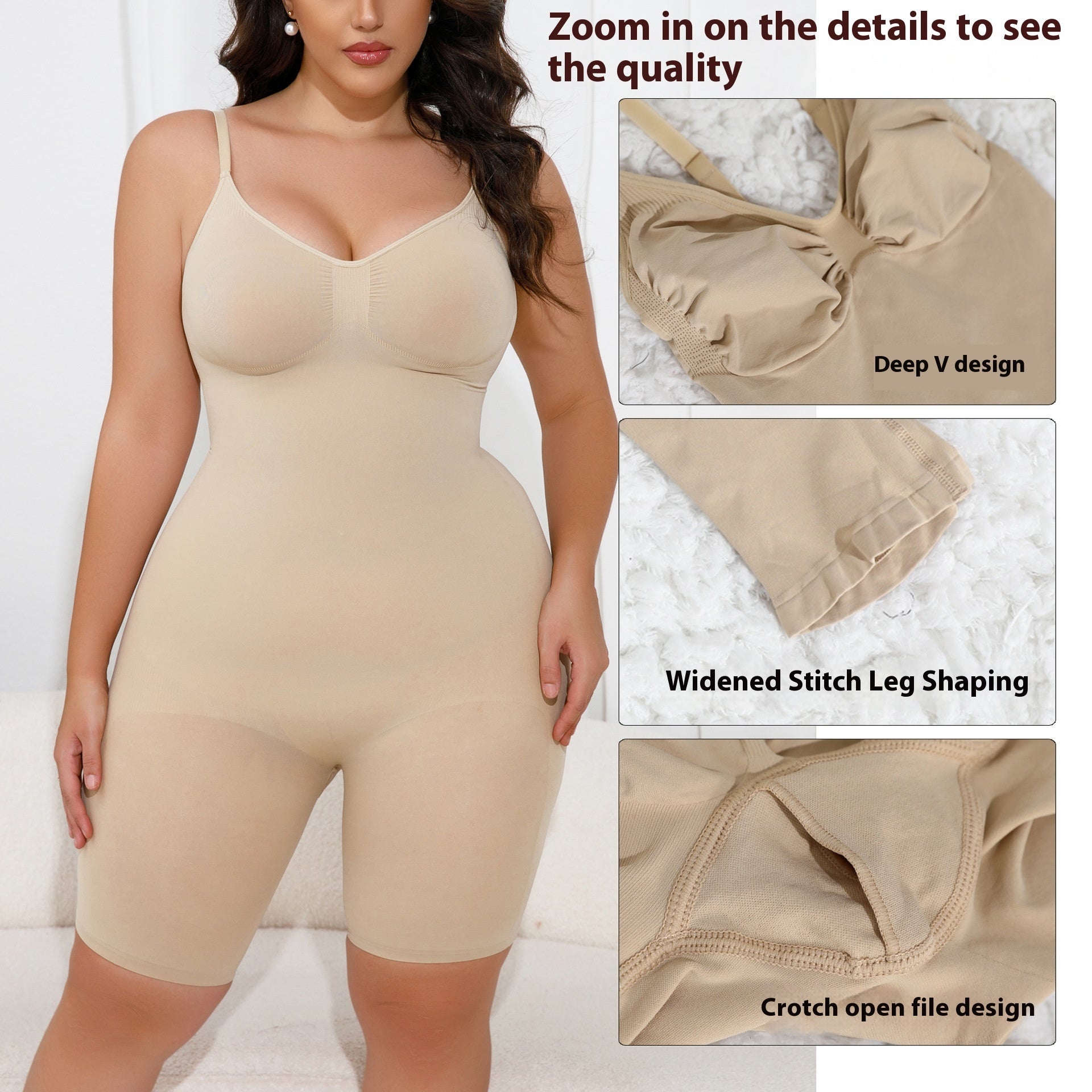 Shapewear With Integrated Hip Circumference - Leverage On Heroes Women Store