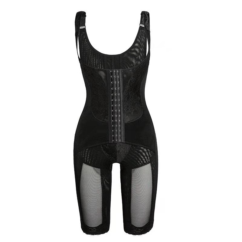 Bodysuit Buttoned Corset One-piece Shapewear - Leverage On Heroes Women Store