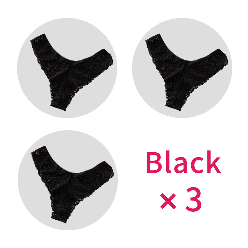 Thong lace lace panties - Leverage On Heroes Women Store