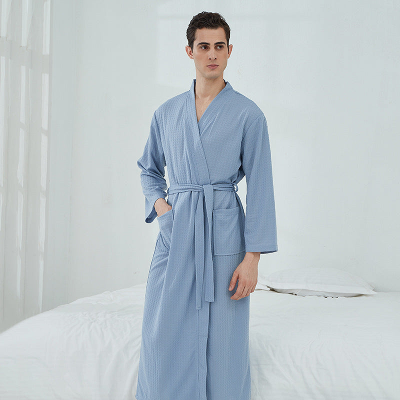 Couple Robes Sleepwear Women Men Loungewear Bathrobe - Leverage On Heroes Women Store
