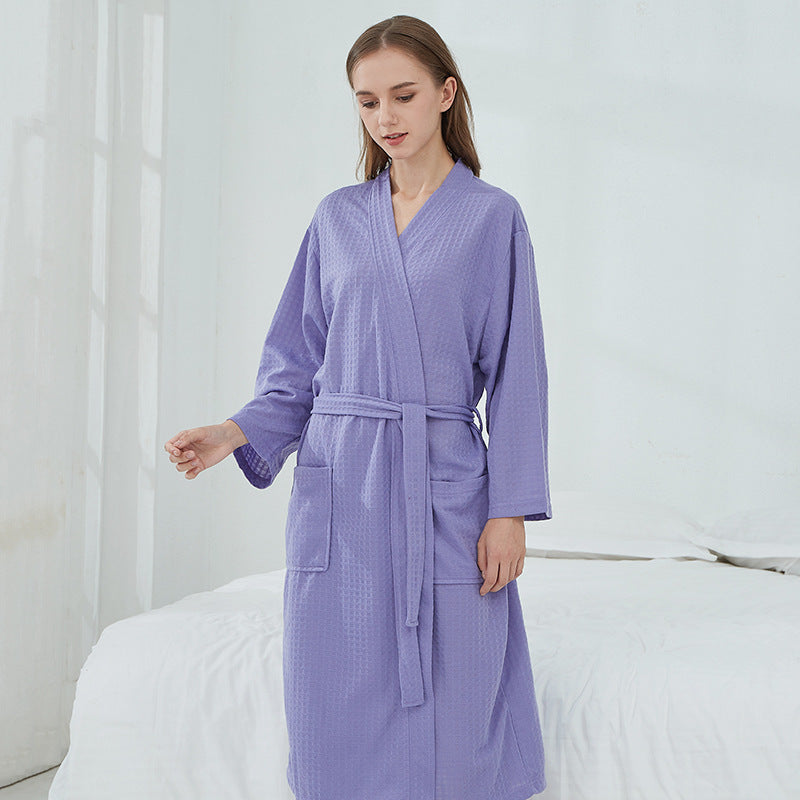 Couple Robes Sleepwear Women Men Loungewear Bathrobe - Leverage On Heroes Women Store
