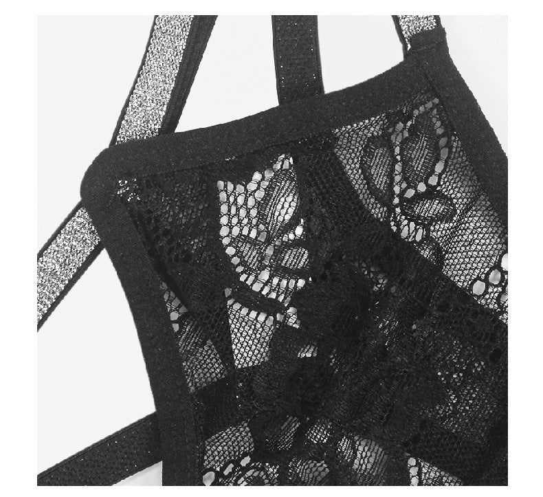 Mesh Traceless Adjustable Lace Thong - Leverage On Heroes Women Store