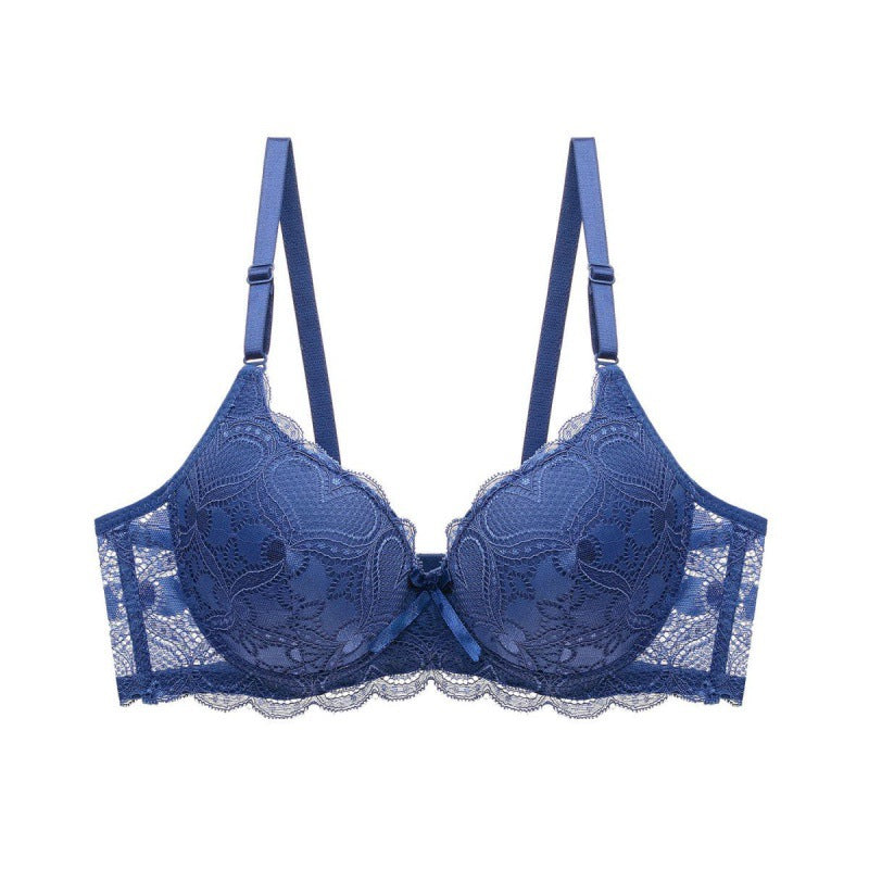Lace Hollow Massage Push Up Bras Underwear For Women - Leverage On Heroes Women Store