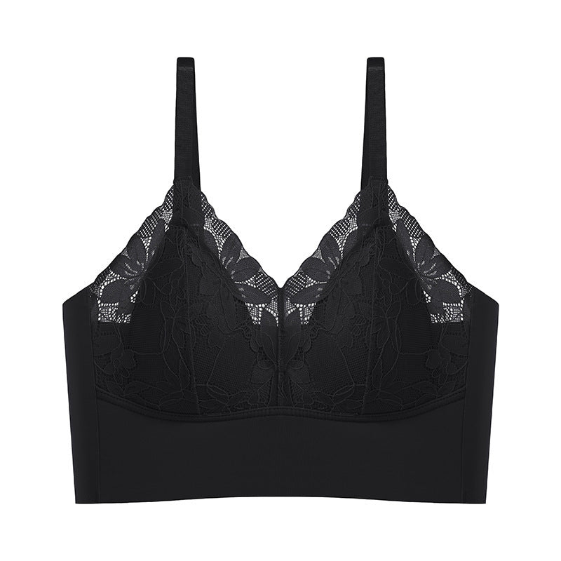 Body Shaping Vest Fitness Push Up Lace Latex Bra - Leverage On Heroes Women Store