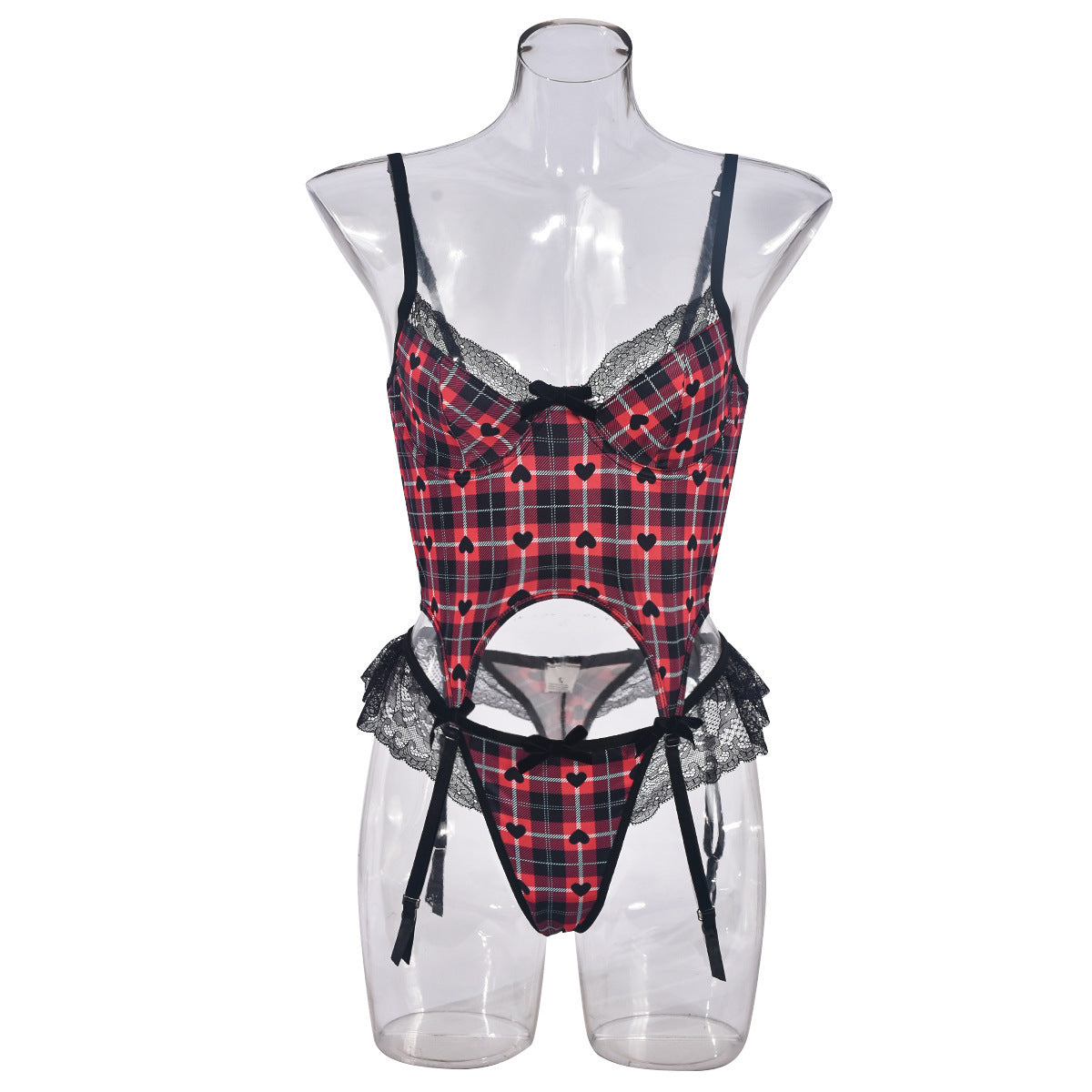 Garter Shapewear Suit Women's Lace - Leverage On Heroes Women Store