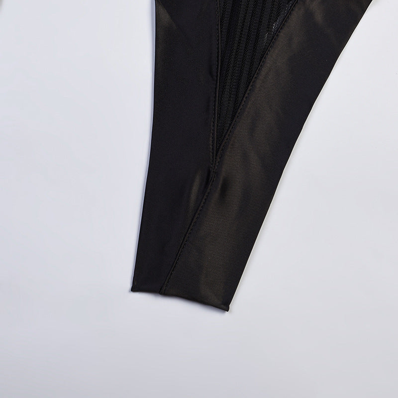 Body de malla para mujer Sling – Faja moldeadora