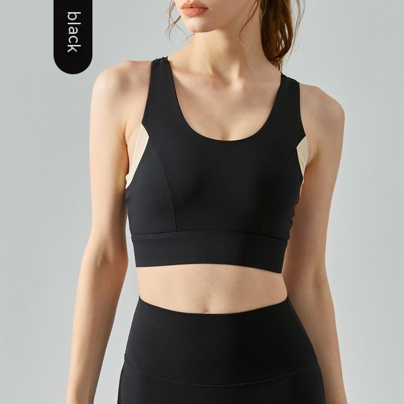 High-strength Sports Underwear One-piece Seamless Hook And Eye Closure Yoga Shockproof Back-beautifying - Leverage On Heroes Women Store