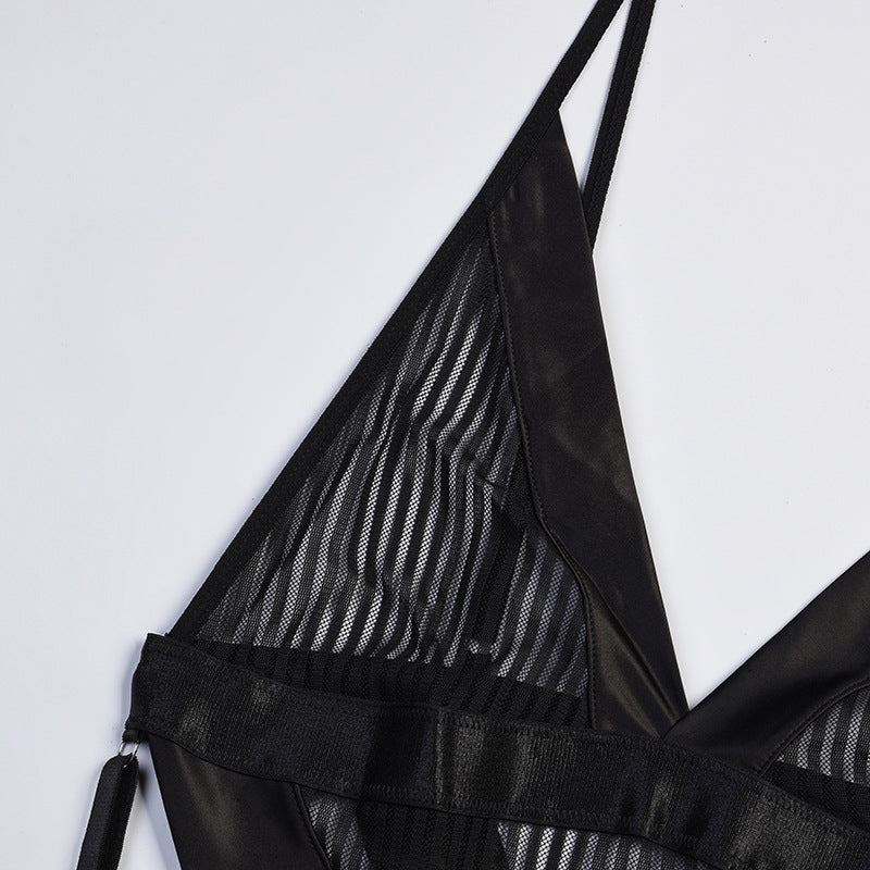 Body de malla para mujer Sling – Faja moldeadora