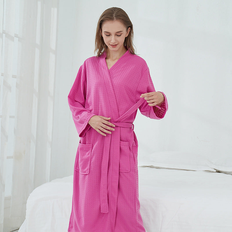 Couple Robes Sleepwear Women Men Loungewear Bathrobe - Leverage On Heroes Women Store