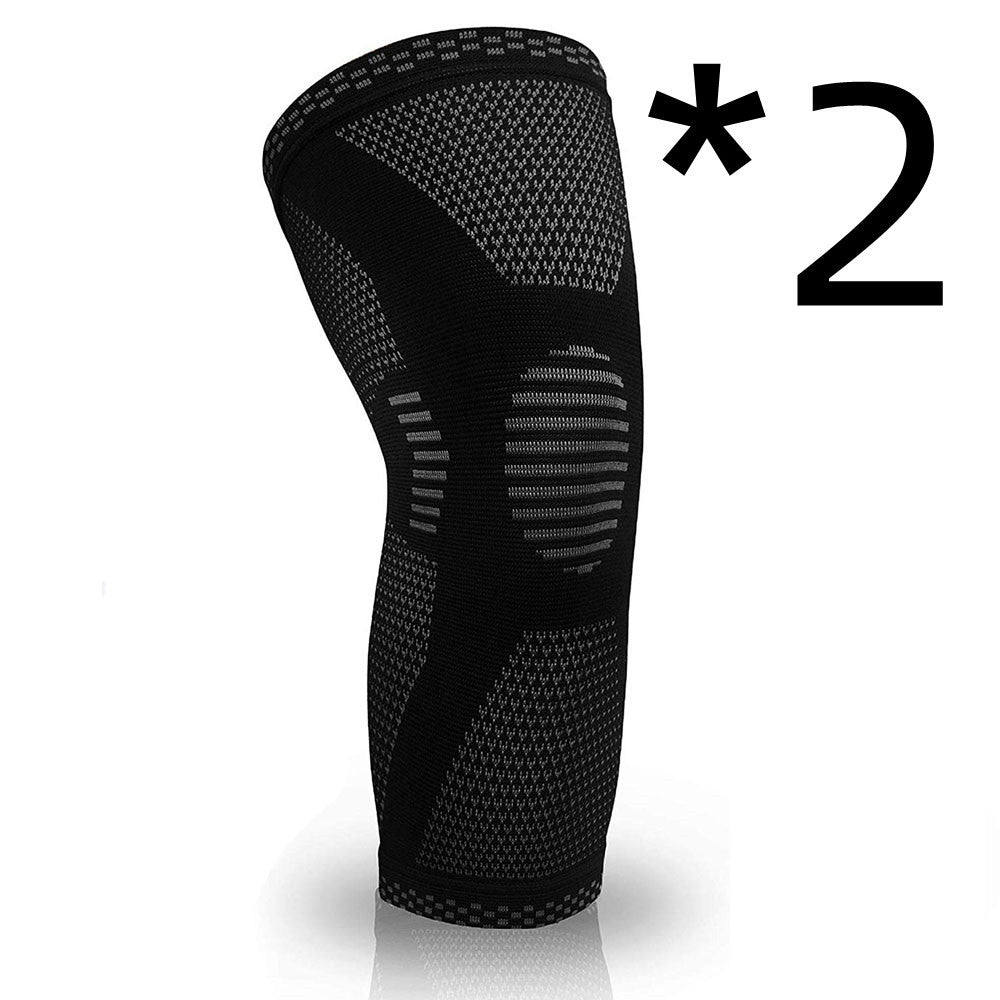 Active Knitted Knee Pads – Compression Support for Workouts & Joint Relief