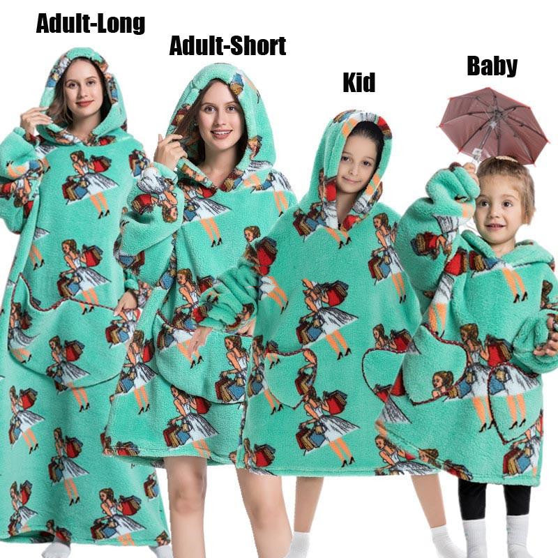 Hooded Thickened And Enlarged Men's And Women's Loungewear - Leverage On Heroes Women Store