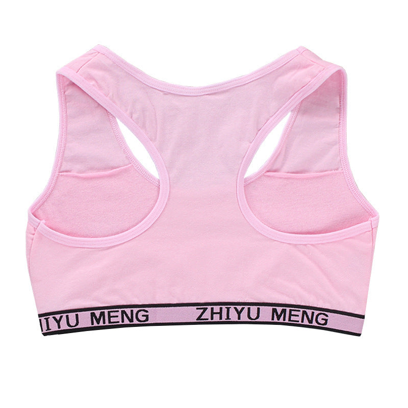 Children's Girl Bra Cotton Vest Underwear 8-16 Years Old 12 Developmental Girls - Leverage On Heroes Women Store