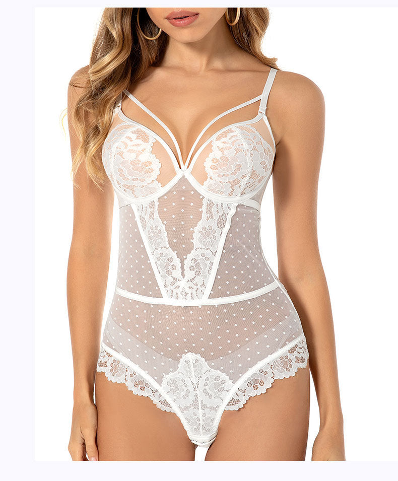 Women's Small Chest Push-up Jumpsuit - Leverage On Heroes Women Store