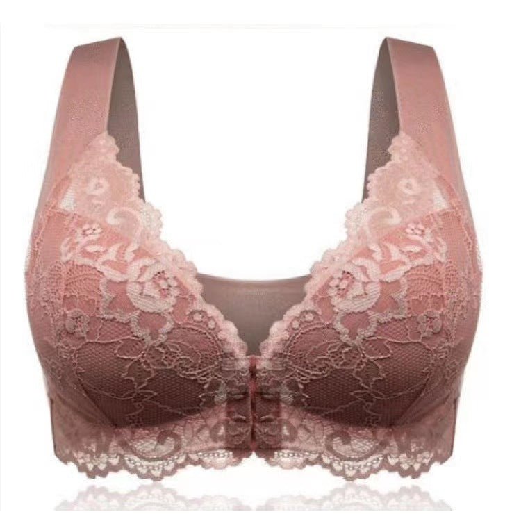 Plus Size Push Up Bras Breathable Women's Lace - Leverage On Heroes Women Store